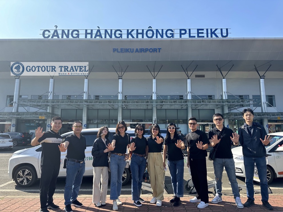 Đoàn khách Bảo Việt tham quan Pleiku cùng Gotour